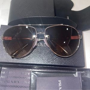 Prada Aviator Sunglasses